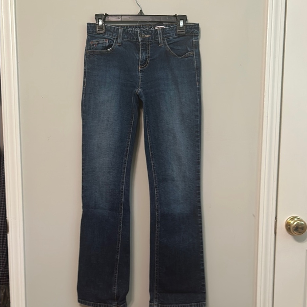 Tommy Hilfiger Blue Boot Cut Jeans with Stretch